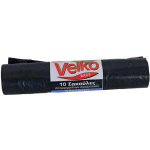 Σακούλες απορριμάτων αρωματικές μαύρες 52x75cm