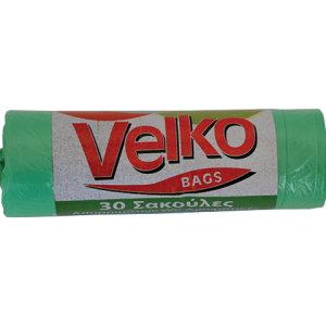 Σακούλες απορριμάτων WC αρωματικές πράσινες 50x50cm