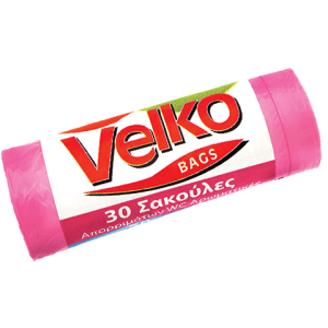 Σακούλες απορριμάτων WC αρωματικές ροζ 50x50cm