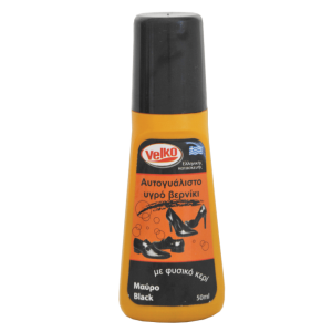 Υγρό βερνίκι μαύρο με φυσικό κερί 50ml